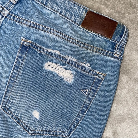 Hidden Tracey Distressed Straight Jeans Size 31 - Picture 5 of 10